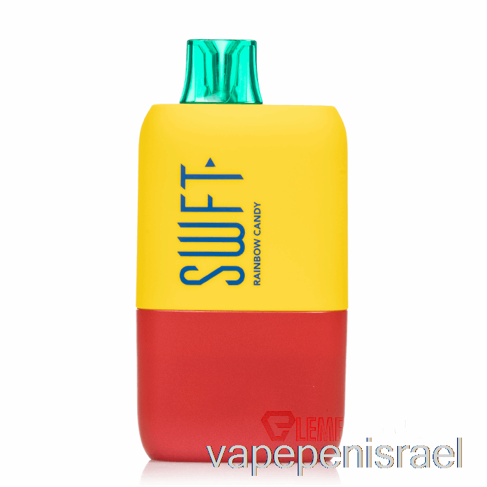 חד פעמי Vape Israel Swft Icon 7500 תצוגה חכמה ממתק קשת בענן חד פעמי